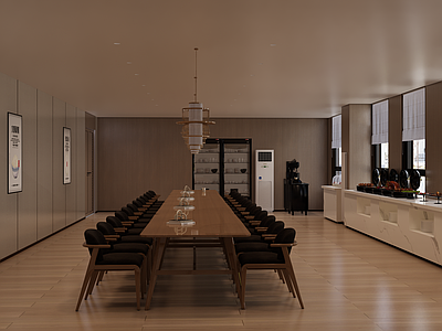 现代自助餐厅 自助餐厅明档