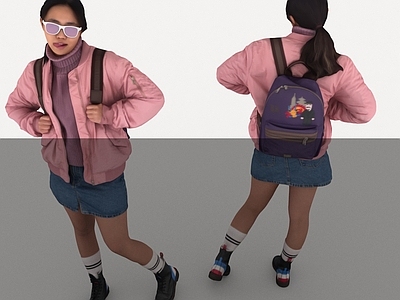 女人 女孩 学生