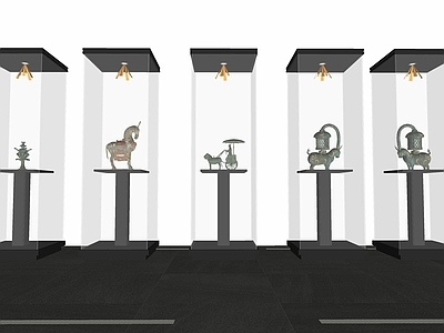 现代新中式摆件组合 工艺品展示