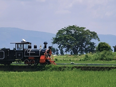 现代街道外景 道路