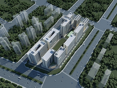 现代办公楼产业园