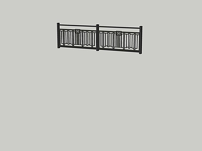 现代围栏护栏 铁艺围栏