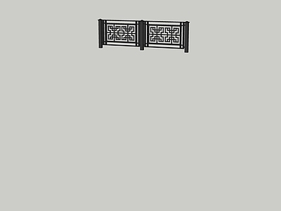 现代围栏护栏 铁艺围栏