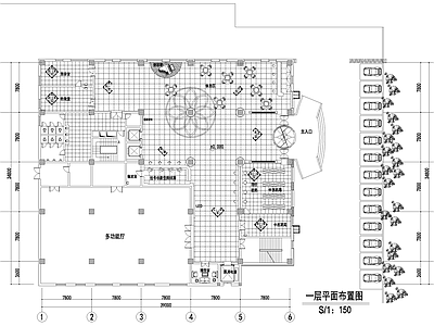 医院 医院门诊 九层平面图地下室 诊室理疗手术病房 办公检测餐厅宿舍 施工图