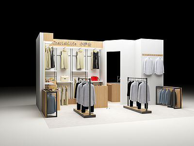现代服装店 女装店 鞋店 男装店 服装店