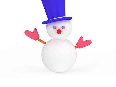 现代公用器材 玩具雪人