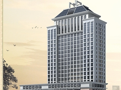 现代酒店建筑 酒店建筑 施工图