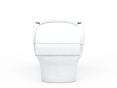 现代马桶 白色坐便器