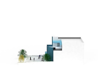 现代其他建筑外观 独栋别墅