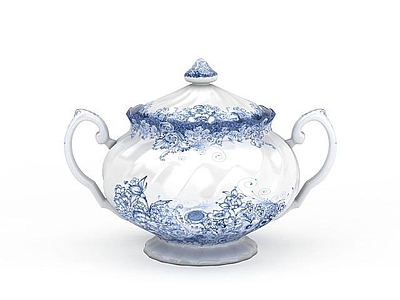 现代麻将桌 陶瓷茶壶