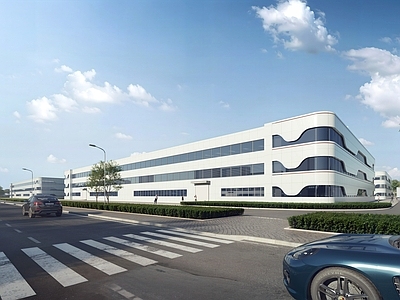 现代厂房 工业厂房