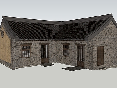 中式古建筑 古建筑