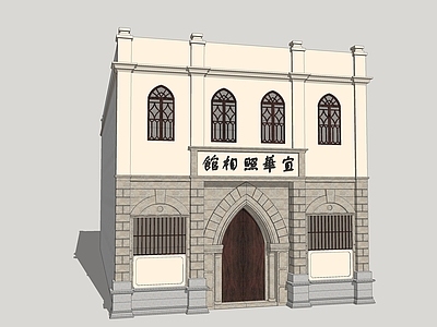 欧式数码店 照相馆 商业空间