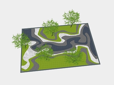 现代乡村庭院 庭院
