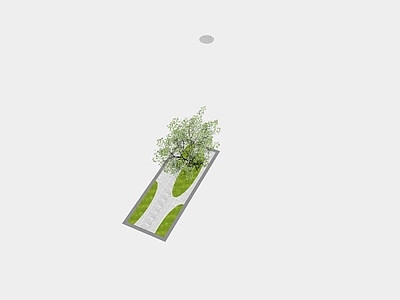 现代庭院小品 庭院