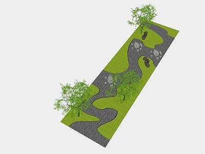 现代微地形 景观地形