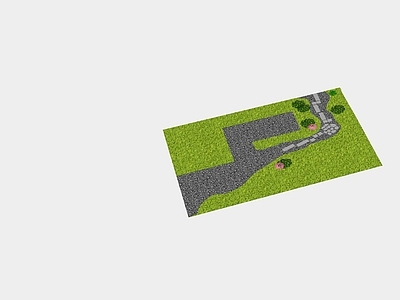 现代微地形 景观地形