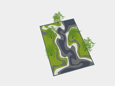 现代微地形 景观地形