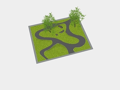 现代微地形 景观地形