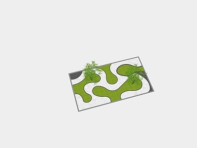 现代微地形 景观地形