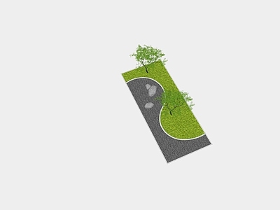 现代微地形 景观地形