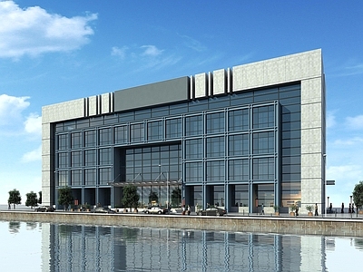 现代公建办公楼