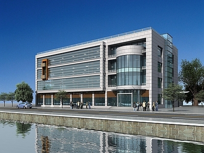 现代公建办公楼