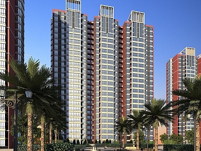 现代住宅楼