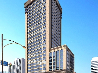 现代酒店办公楼
