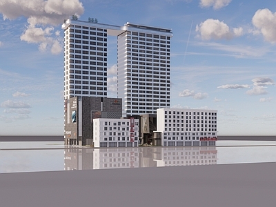 现代其他商业建筑 商业办公