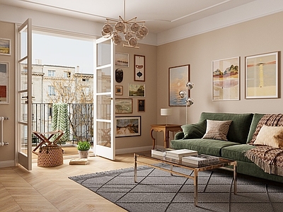 北欧中古公寓 复式公寓