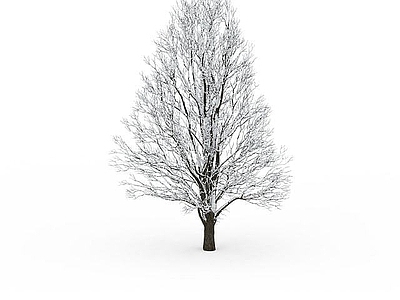 现代办公桌 三角形挂雪树