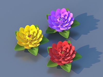 花 花 卡通花 野花