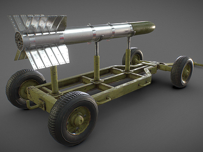 军事器材 车辆 机动车 火箭车 火箭 导弹