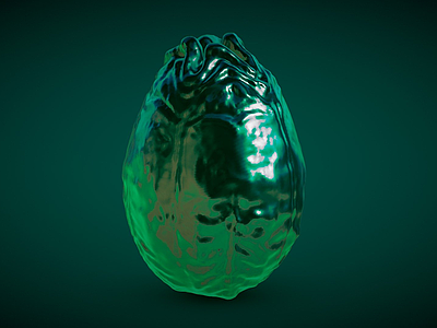 娱乐器材 游戏道具 蛋 外星蛋 翡翠蛋 绿色蛋