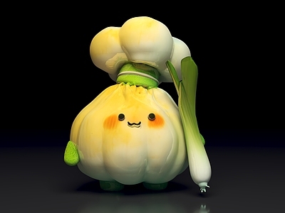 其他动物 卡通IP形象 大蒜头玩偶