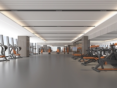 现代健身房 现代酒店健身房 现代健身房