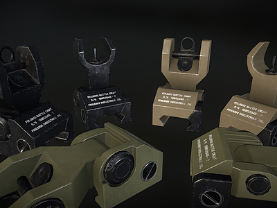 军事器材 铁 瞄准器 战术 范围