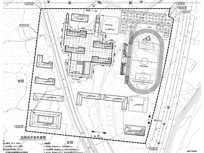 其他结构图纸 基坑围护 坑深5米 施工图