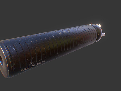 军事器材 枪 消音器