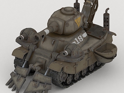 军事器材 扫雷车 排雷 坦克