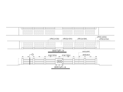 景观节点 园桥汀步 施工图