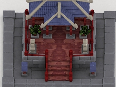 现代其他公共建筑 寺庙