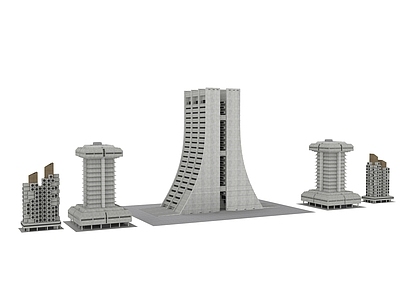 现代商场外观 商场建筑