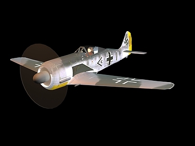现代Fw190A3飞机