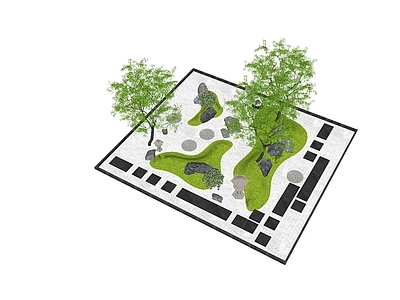 现代微地形 景观地形