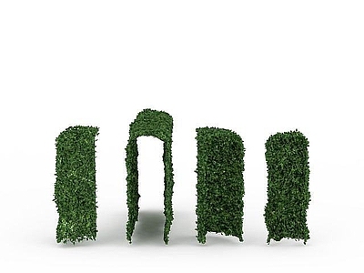 现代其他景观小品 园林景观