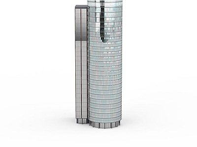 现代其他建筑外观 圆形高楼大厦