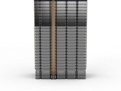 现代其他建筑外观 灰色大厦