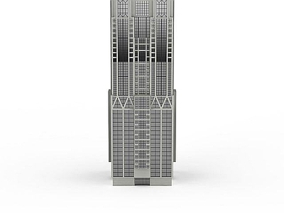 现代其他建筑外观 灰色建筑物